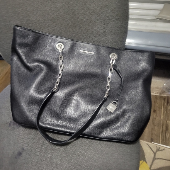 Michael Kors Mercer chain link leather tote - Picture 2 of 4